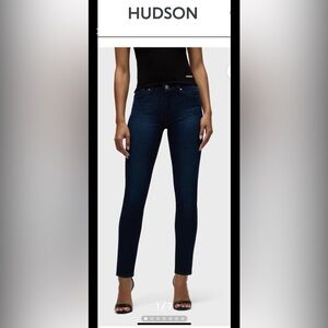 NWT Hudson Los Angeles Barbara High-Rise Super Skinny Ankle Jean- Size 28. $175